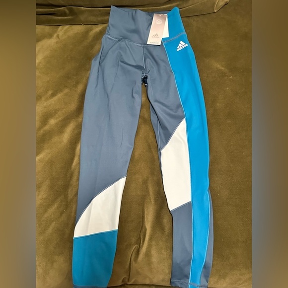 NEW Adidas Aeroready Training Tights Leggings - Picture 1 of 4